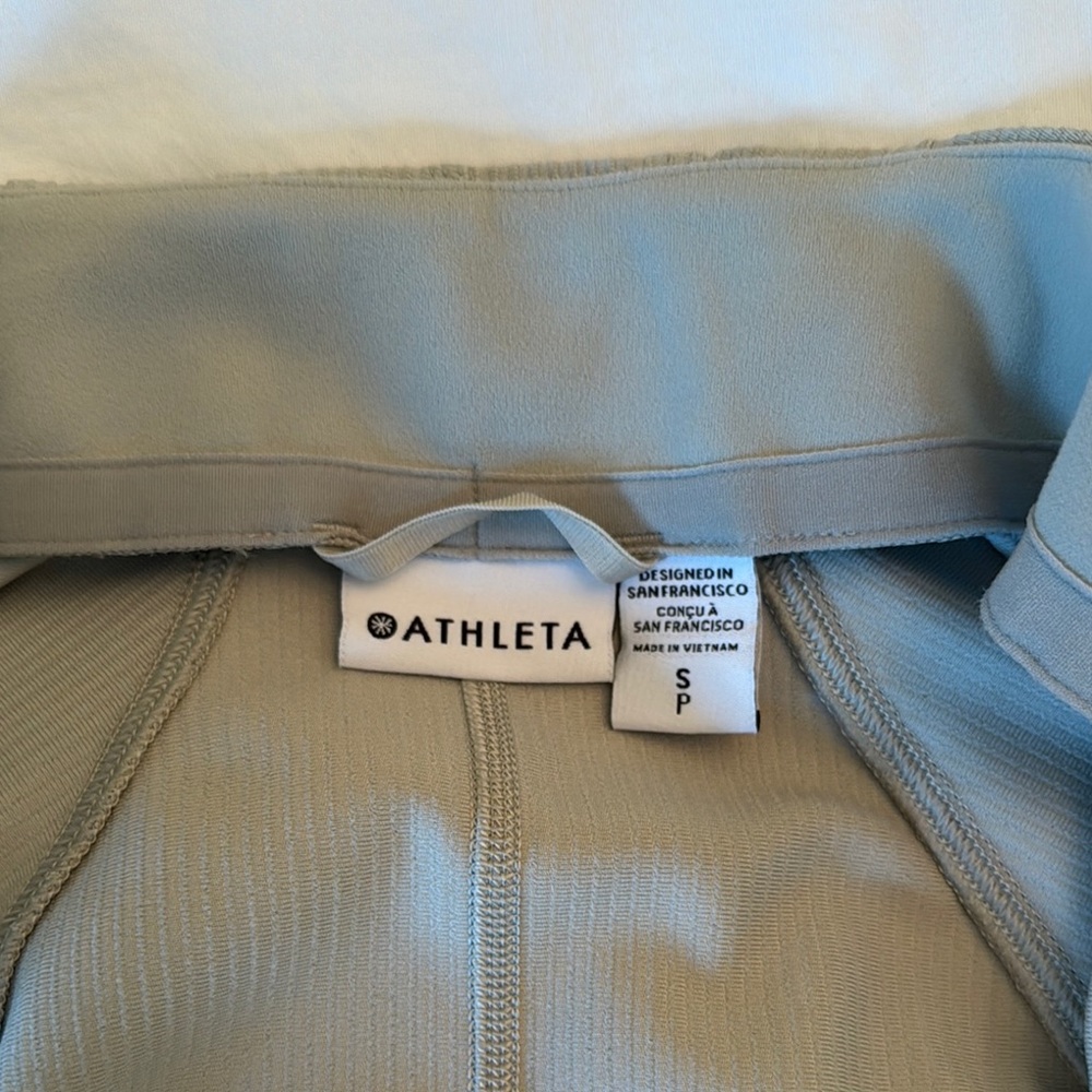 Athleta Ribbed Workout Jacket - Picture 3 of 5